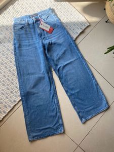 VAIRE Blue Wide Leg Jeans