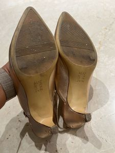 NATURALIZER Genuine leather Slingbacks -  Rosegold