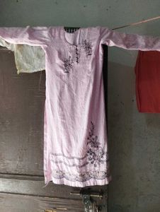 Pink salwar suit
