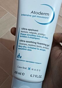 Sealed Bioderma Atoderm intensive gel moussant