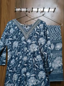 Floral Kurta with dupatta