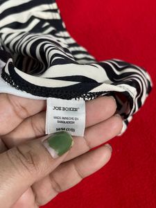 Zebra Print Bikini Bottom