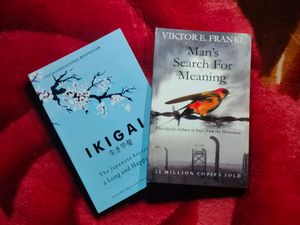 COMBO OF 3:Ikigai+Man's Search+Psychology Of Money