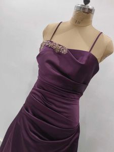 Elegant Purple Evening Gown