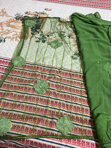 Net Gota Work Saree