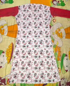 Embroidered Cotton Kurti
