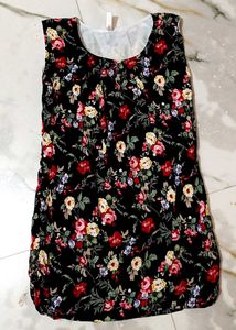 Floral Sleeveless Top