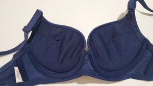 Navy Blue Pushup Bra