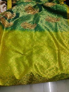 Bridal Saree With Blouse Piece