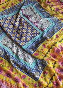 Pakistani Mirror Work Dupatta 🦚