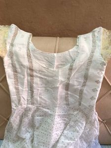 White Gown Long Gera