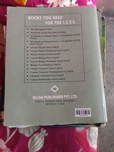 Class 10 ICSE Concise Book Chemistry