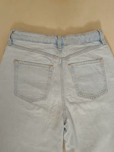 H&amp;M Faded Torn Jeans