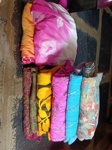 combo of 6 chudidars, 2 tops