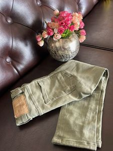 Olive Green Skinny Jeans