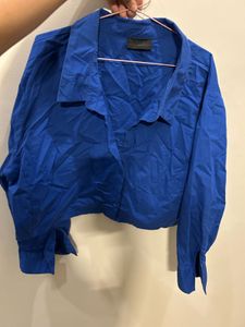 Blue Long Sleeve Button Down