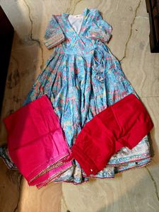 Accho Brand Suit With Pant N Dupatta