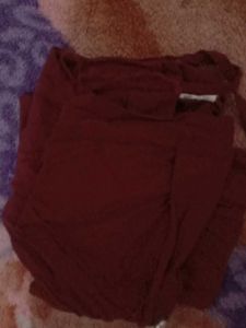 maroon cauler jaket