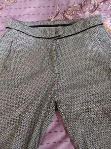 Patterned Casual Pants