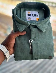 Free Gift With Branded Pure Linen Shirt