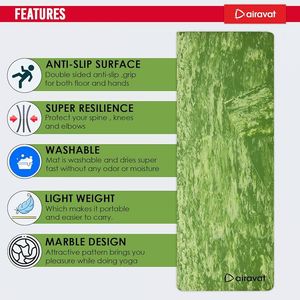 Green Yoga Mat - Unused