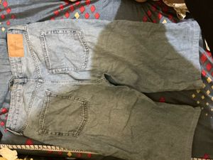 Baggy Denim  Jorts  Shorts
