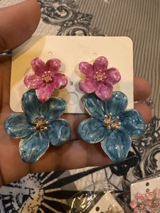 Floral Statement Earrings