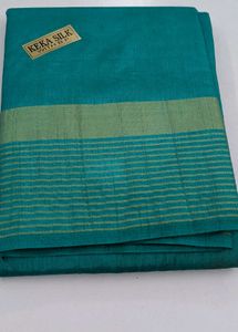 Elegant Green Silk Saree