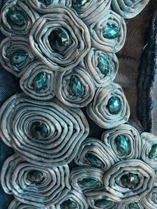 Blue Embellished Dress