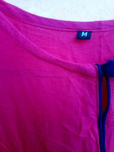 Pink Straight Kurta