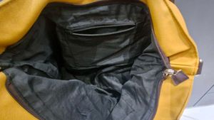 Mustard Yellow Full Size Tote Handbag