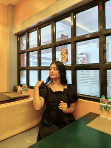 Classic Black Frock ---- Effortless Elegance