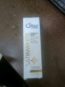 Satinwhite Foundation + Fairness cream