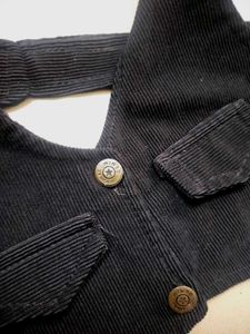 Black Halter Top Vest