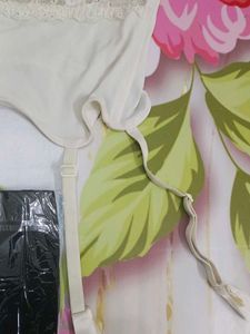 (1300)Vintage Garter Belt Lingerie Set