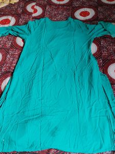Max Teal Color Kurti