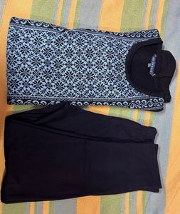 Woolen Kurta Set