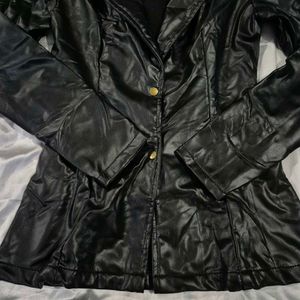 Faux Leather Jacket|Coat|goth|korean
