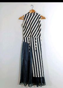 Black And White Gown