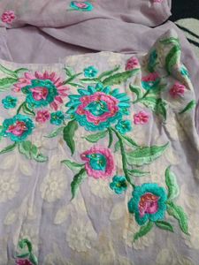 Lavender Colour Stitched Salwar Suit