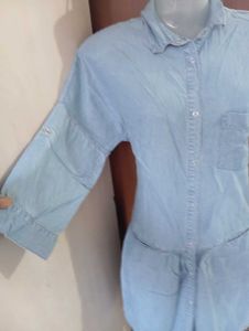 Denim Shirt Dress