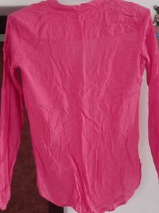 Coral Long Sleeve Blouse