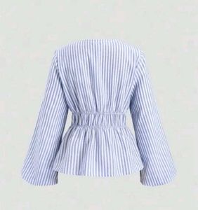 Gathered Placket Blouse