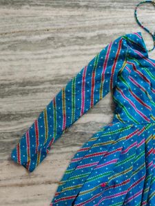 Stylish Blue Ethnic Dress