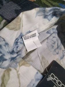 Floral Print Button-Down Shirt