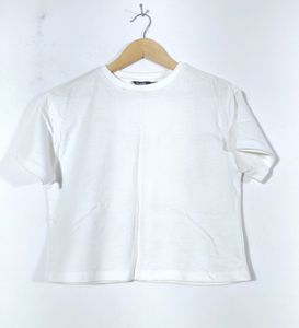 Zudio White T-Shirts (Women&#39;s)