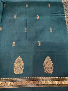 Elegant Silk Green Saree
