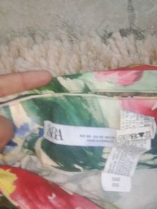 Zara Floral Print Skirt For Kids