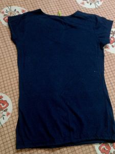 Girl Power Tee - Navy