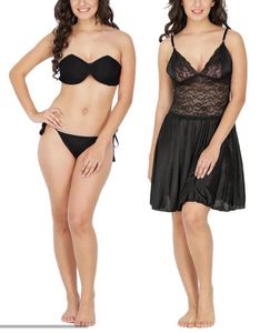 Combo Of Babydoll Lingerie